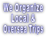 We Organize Local & Oversea Trips